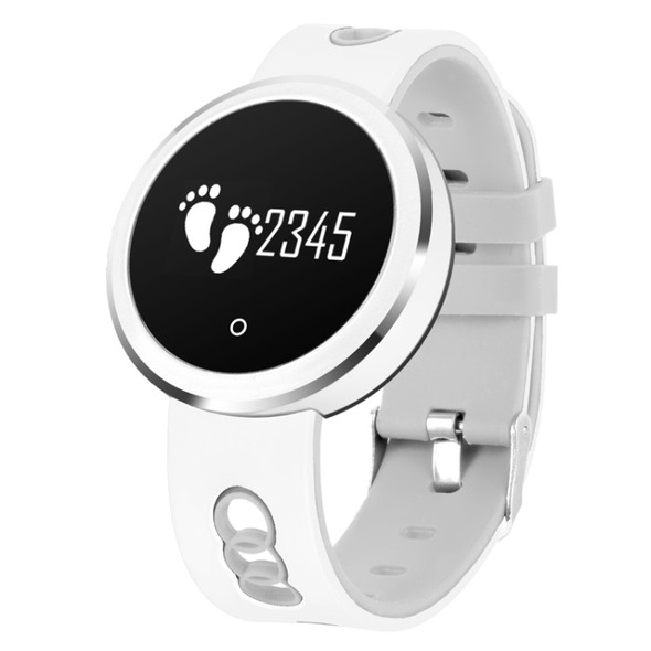 Q7 0.95 inch HD OLED Screen Display Bluetooth Smart Bracelet, IP68 Waterproof, Support Pedometer / Sedentary Reminder / Heart Rate Monitor / Sleep Monitor, Compatible with Android and iOS Phones(White)