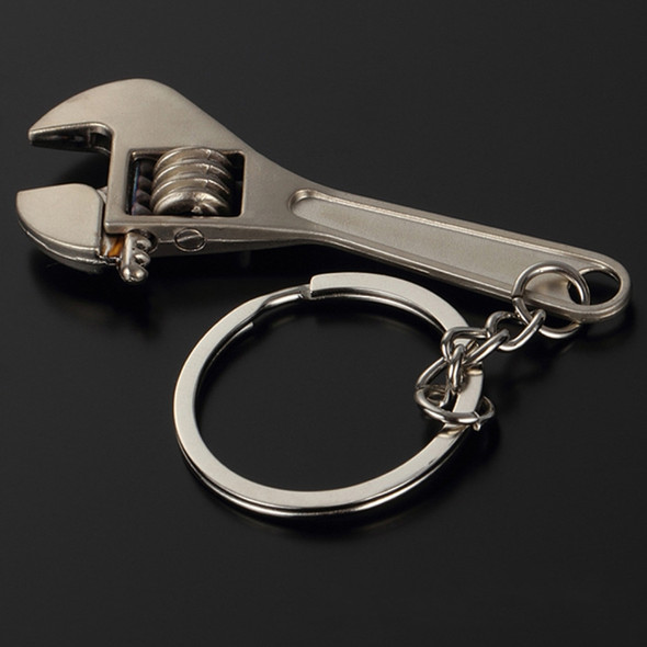 Mini Metal Adjustable Tool Wrench Spanner Key Chain Keyring