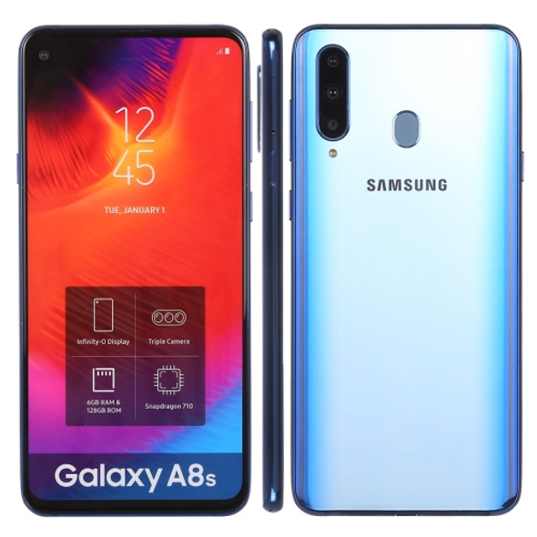 Color Screen Non-Working Fake Dummy Display Model for Galaxy A8s (Blue)