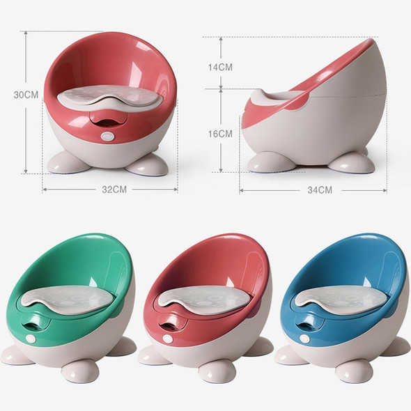Children Portable Toilet Infant Small Toilet Baby Boy Urinal, Style:Ordinary(Coral Pink)