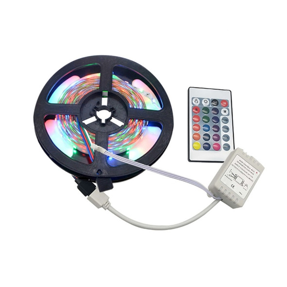 YWXLight 5M 3528SMD Dimmable Bare Flexible Strip with 24 Keys Remote Control