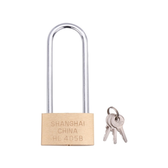 Copper Padlock Small Lock, Style: Long Lock Beam, 50mm Not Open