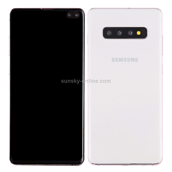 Black Screen Non-Working Fake Dummy Display Model for Galaxy S10+ (Rose Gold)