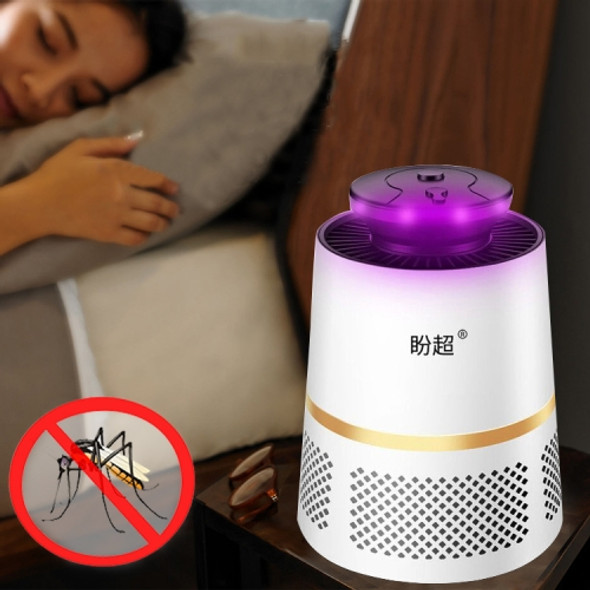 Panchao II USB Smart Light Control UV LED Light Efficient Mosquito Killer (White)