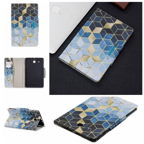 For Samsung Galaxy Tab E 9.6 / T560 Painted Pattern Horizontal Flip Leather Case with Holder & Card Slots & Wallet(Diamond)