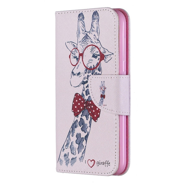 Colored Drawing Pattern Horizontal Flip Leather Case for Nokia 4.2, with Holder & Card Slots & Wallet(Deer)