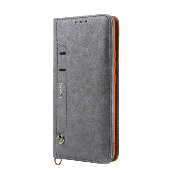 For Huawei Mate 20 Pro CMai2 Kaka Series Litchi Texture Horizontal Flip Leather Case with Holder & Card Slots(Grey)