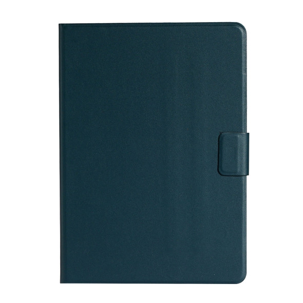 For Samsung Galaxy Tab A 9.7 T550/T555C Solid Color Horizontal Flip Leather Case with Card Slots & Holder & Sleep / Wake-up Function(Dark Green)