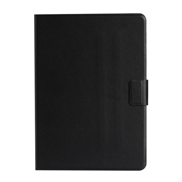For Samsung Galaxy Tab A 9.7 T550/T555C Solid Color Horizontal Flip Leather Case with Card Slots & Holder & Sleep / Wake-up Function(Black)