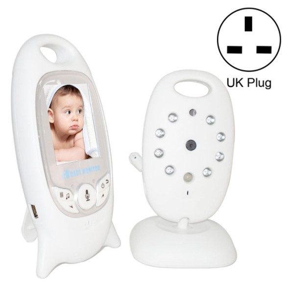 VB601 2.0 inch LCD Screen Hassle-Free Portable Baby Monitor, Support Two Way Talk Back, Night Vision(UK Plug)