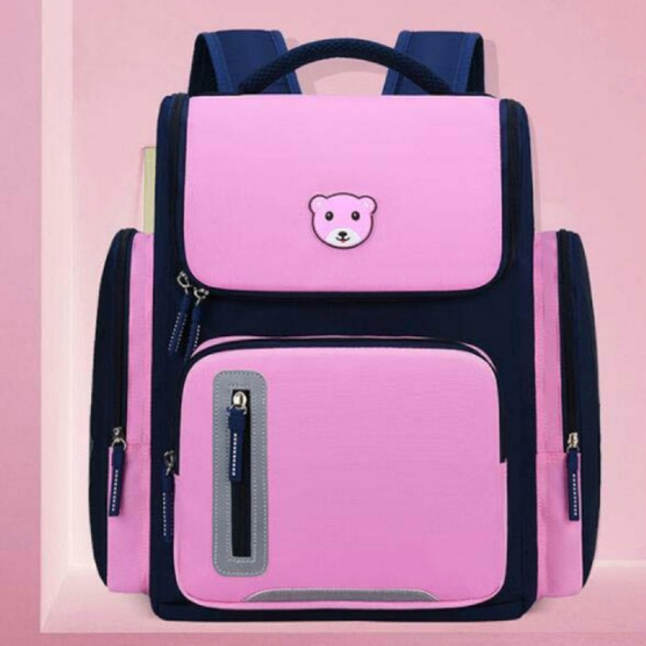 Children Schoolbag Space Bag Large-Capacity Primary School Schoolbag, Size:31x17x41cm(Pink)