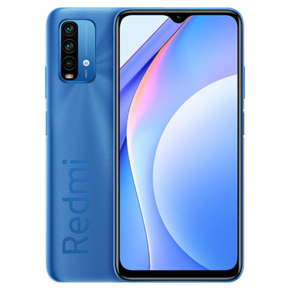 Xiaomi Redmi Note 9 4G, 4GB+128GB, Triple Back Cameras, 6000mAh Battery, Face ID & Fingerprint Identification, 6.53 inch MIUI 12 Qualcomm Snapdragon 662 Octa Core up to 2.0GHz, OTG, Network: 4G, Dual SIM, Not Support Google Play(Blue)