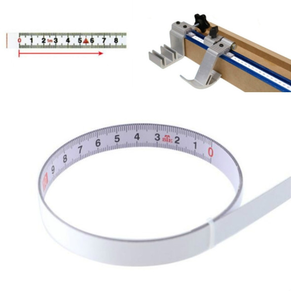 3m Sticky Scale Steel Ruler with Glue Scale Tape Measure Self-adhesive Ruler, Specification:Positive