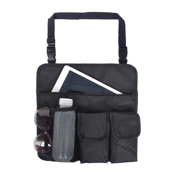 Outdoor Beach Seat Storage Bag Mobile Phone Storage Bag(Black)