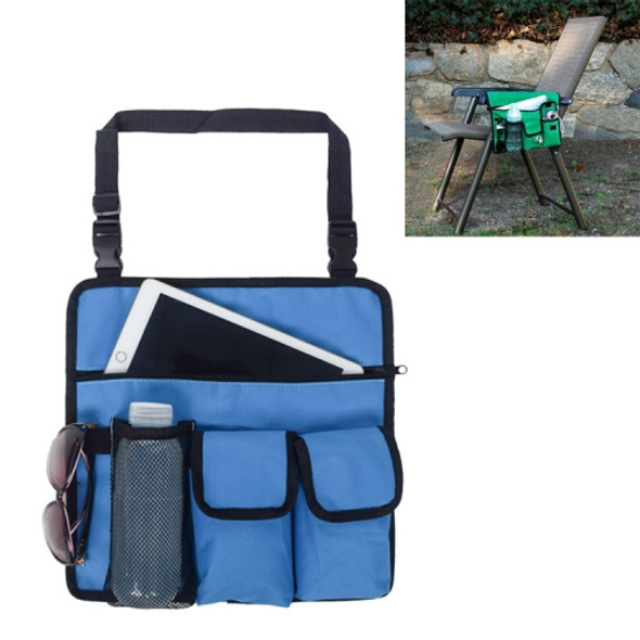 Outdoor Beach Seat Storage Bag Mobile Phone Storage Bag(Blue)