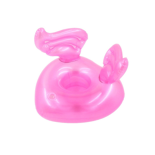 Angel Wings Shape Beach Cup Holder Inflatable Coaster, Size:25 x 25cm
