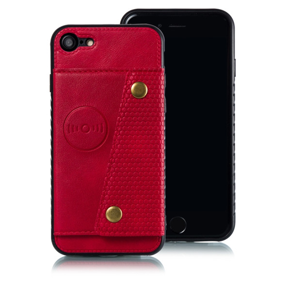 Leather Protective Case For iPhone 8 & 7(Red)