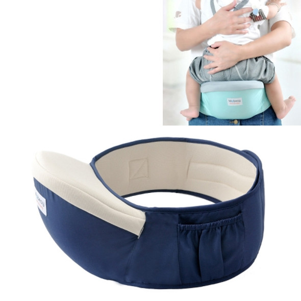 Waist belt Baby Carrier Waist Stool Walkers Baby Sling Hold Waist Belt Backpack(Blue)