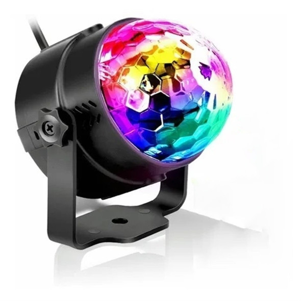 YWXLight 3W Mini LED Night Music Projector Lamp with Remote Controller, US Plug