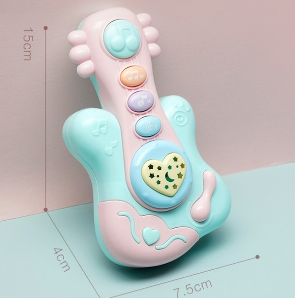 Baby Musical Toys Childhood Puzzle Early Education Simulated Instrument( Guitar )