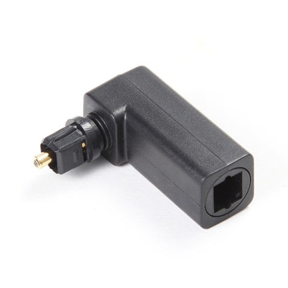 EMK 360 Degree Male to Female Conversion Head Optical Fiber Adapter Audio Adapter