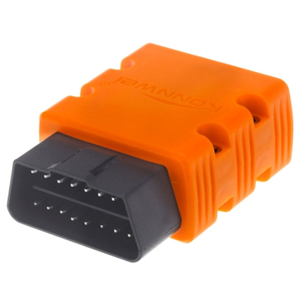 KONNWEI KW902 Mini ELM327 Bluetooth WiFi OBDII Car Auto Diagnostic Scan Tools(Orange)