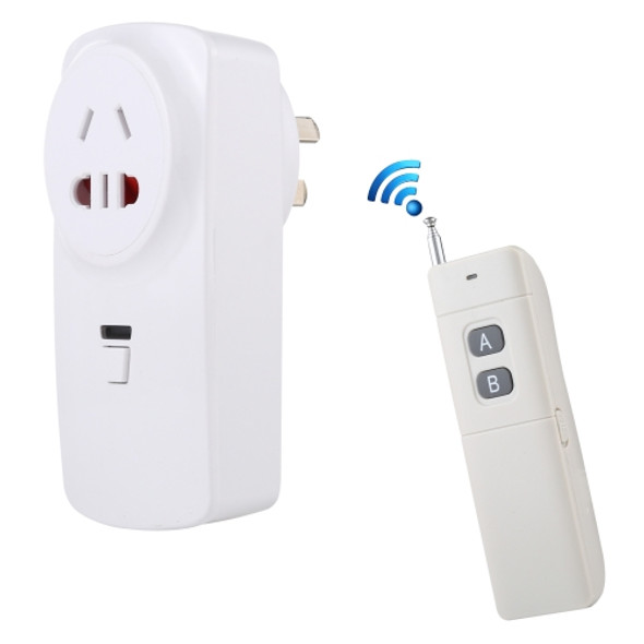 AK-DL220 220V Smart Wireless Remote Control Socket with Remote Control, Plug Type:AU Plug
