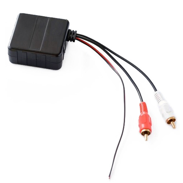 Universal Car Wireless Bluetooth Module 2RCA Lotus Male AUX Audio Adapter Cable