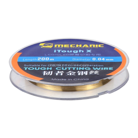 Mechanic iTough X 200M 0.04MM LCD OLED Screen Cutting Wire