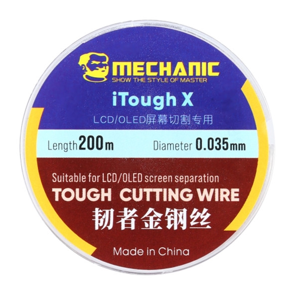 Mechanic iTough X 200M 0.035MM LCD OLED Screen Cutting Wire