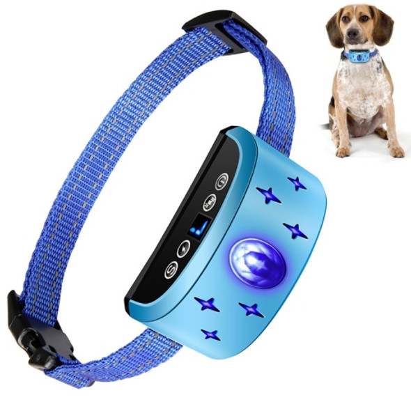 166A Gem Pattern USB Rechargeable Remote Control Electronic Strike Collar Waterproof Dog Training Bark Arrester