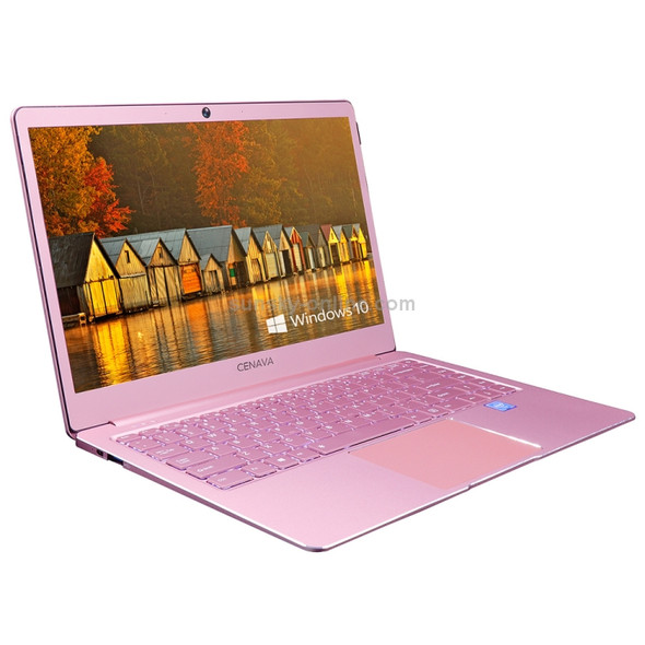 CENAVA P14 Ultrabook, 14 inch, 8GB+512GB, Windows 10 Intel Celeron J3355 Dual Core Up to 2.5GHz, Support TF Card & Bluetooth & Dual WiFi & Mini HDMI, US/EU Plug(Rose Gold)