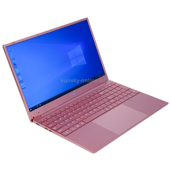 CENAVA F151 Ultrabook, 15.6 inch, 8GB+512GB, Windows 10 Intel Celeron J4105 Quad Core Up to 2.3GHz, Support TF Card & Bluetooth & Dual WiFi & Mini HDMI, US/EU Plug(Rose Gold)