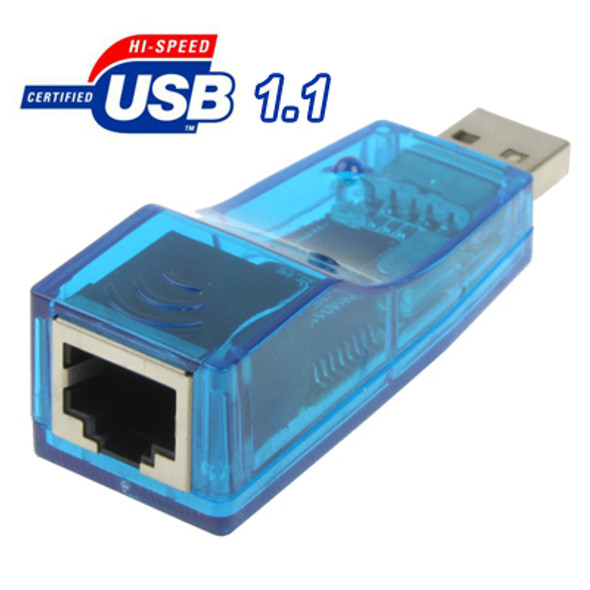 USB 1.1 RJ45 Lan Card 10/100M Ethernet Network Adapter