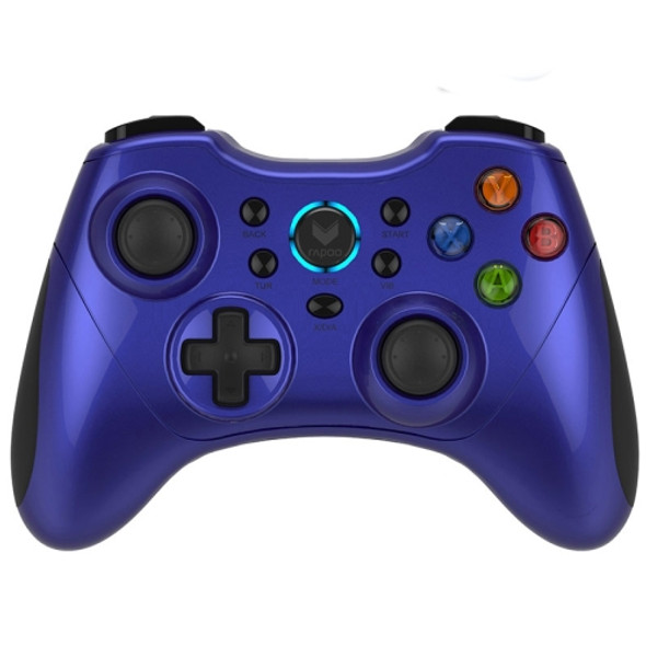 Rapoo V600 Gaming-level Wireless Vibrating Game Controller for PC / PS3 / Android Phones(Blue)