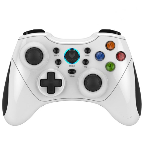 Rapoo V600 Gaming-level Wireless Vibrating Game Controller for PC / PS3 / Android Phones(White)