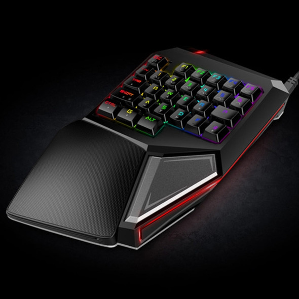 DELUX T9 Plus Professional Mechanical Gaming Keypad with 11 Light Modes