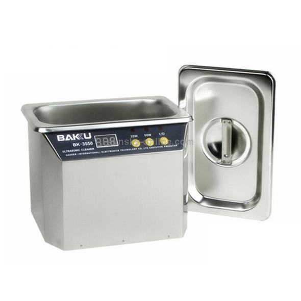 BAKU BK-3550 35W / 50W Adjustable 0.8L LCD Display Ultrasonic Cleaner, AC 110V, US Plug