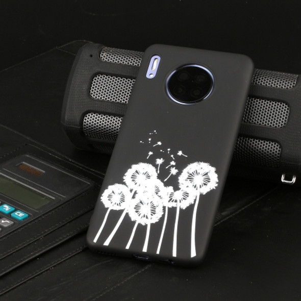 For Huawei Mate 30 Shockproof Stick Figure Pattern Soft TPU Protective Case(Dandelion)