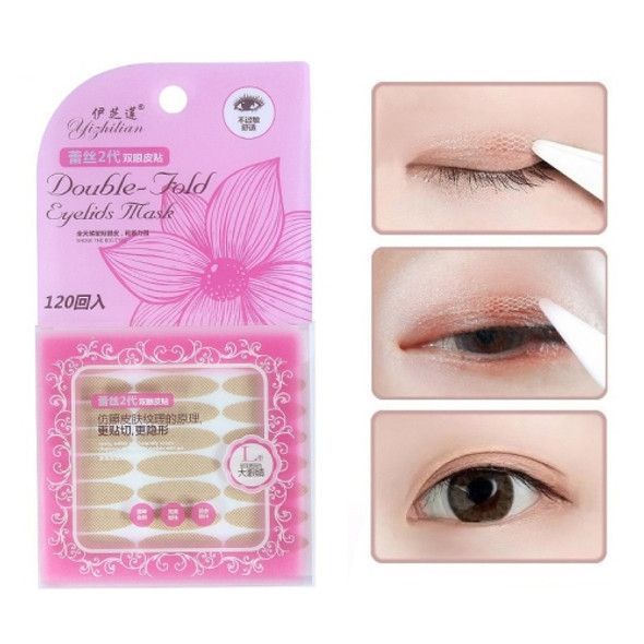 10 PCS Mesh Invisible Double Eyelid Sticker(Lace Wide)