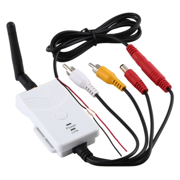 903S WiFi HD Video Transmitter for Car, with AV Interface (White)