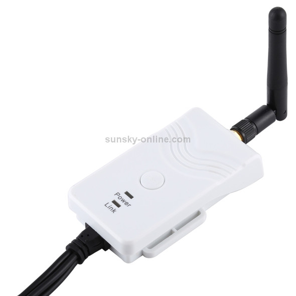 903S WiFi HD Video Transmitter for Car, with Bus Rear View Surveillance Camera(White)