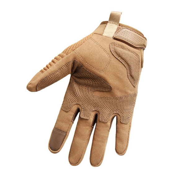 B28 Outdoor Rding Motorcycle Protective Anti-Slip Wear-Resistant Mountaineering Sports Gloves, Size: XL(Wolf Brown)
