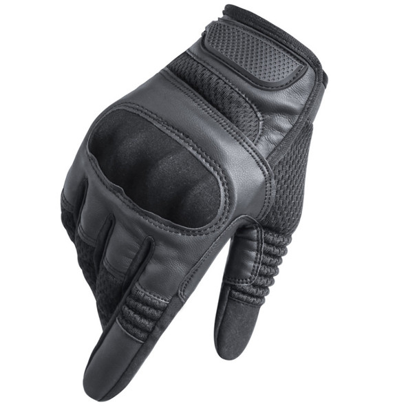 B28 Outdoor Rding Motorcycle Protective Anti-Slip Wear-Resistant Mountaineering Sports Gloves, Size: XL(Black)