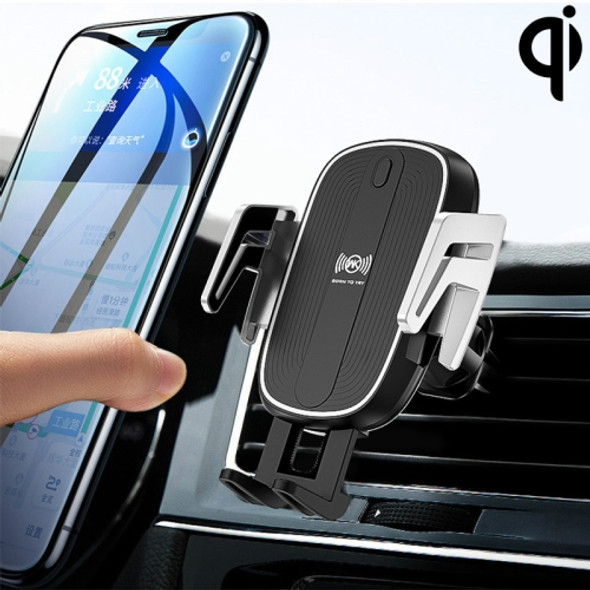 WK WP-U88 10W Touch Sensor Car Air Outlet Wireless Charging Mobile Phone Holder