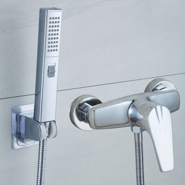 Bathroom Mixing Valve Shower Hot And Cold Water Faucet, Specification: Valve+Hand Spray+Hose+Seat