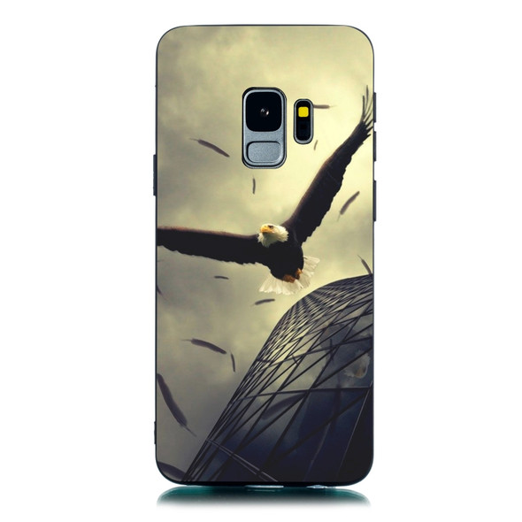 Eagle Painted Pattern Soft TPU Case for Galaxy S9