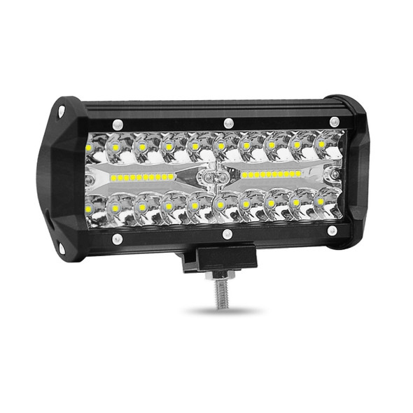 7 inch 30W 3000LM 6000K LED Strip Lamp Working Refit Off-road Vehicle Roof Strip Light