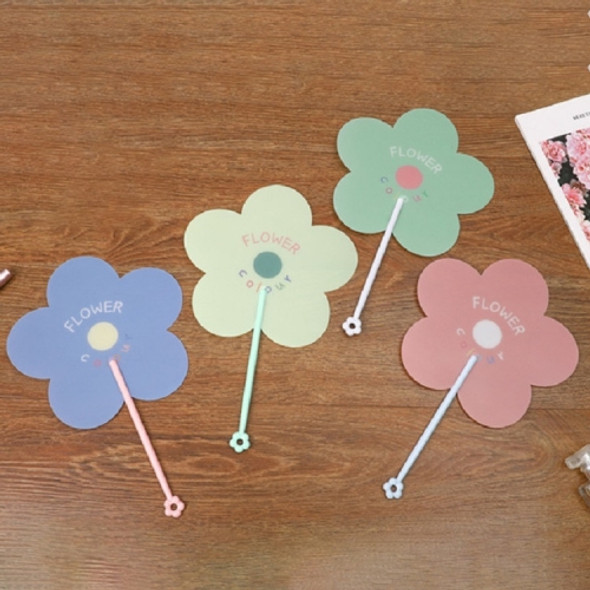 10 PCS Cartoon Summer Hand Fan Plastic Portable Handheld Cool Fan, Color:Random Color Delivery(533B)