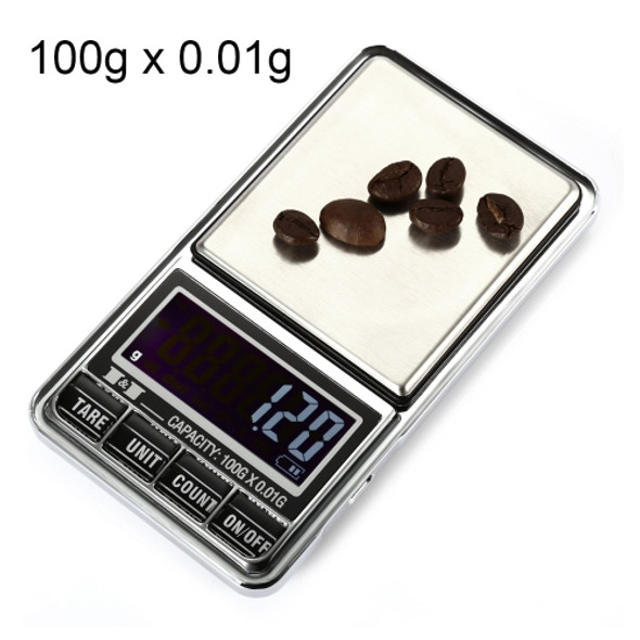 DS-29 100g x 0.01g High Accuracy Digital Electronic Scale Balance Device with 2.0 inch LCD Screen